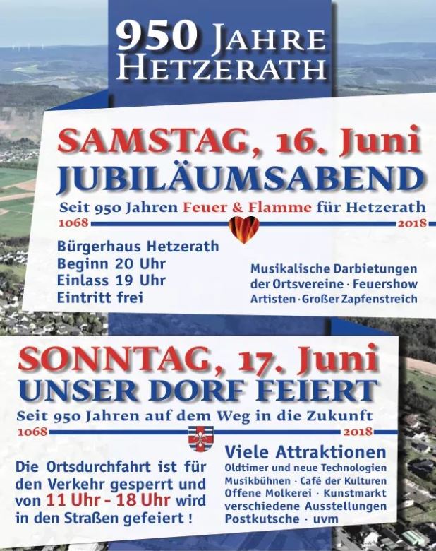 950 Jahre Hetzerath
