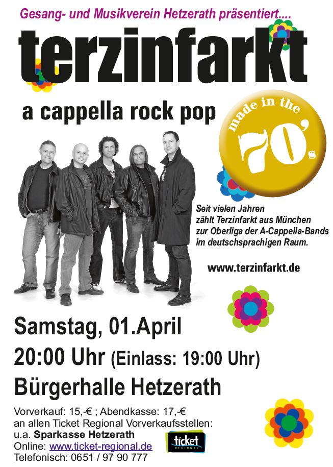 Terzinfarkt am 1. April in Hetzerath